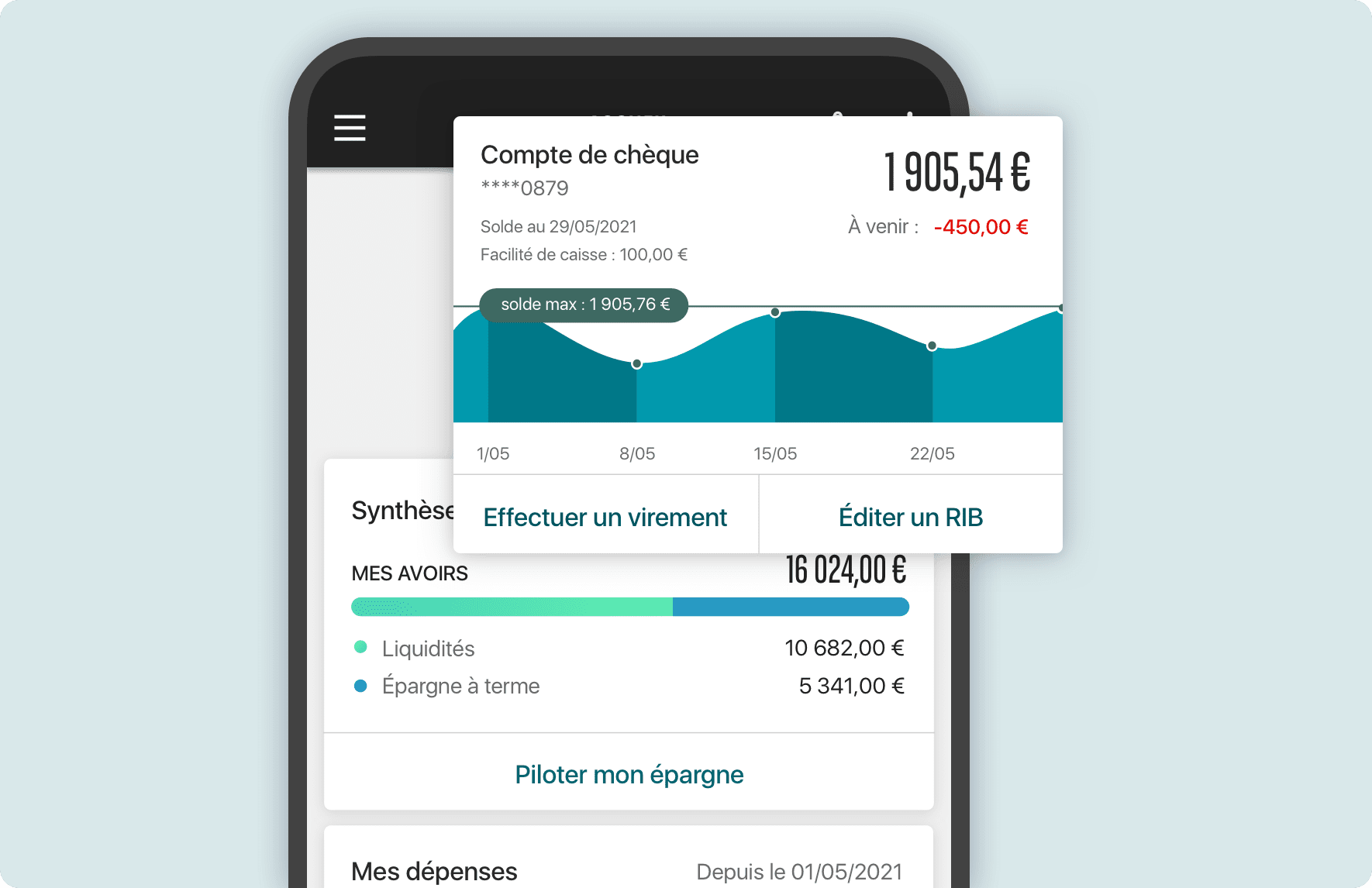 Application Mes Comptes | BNP Paribas